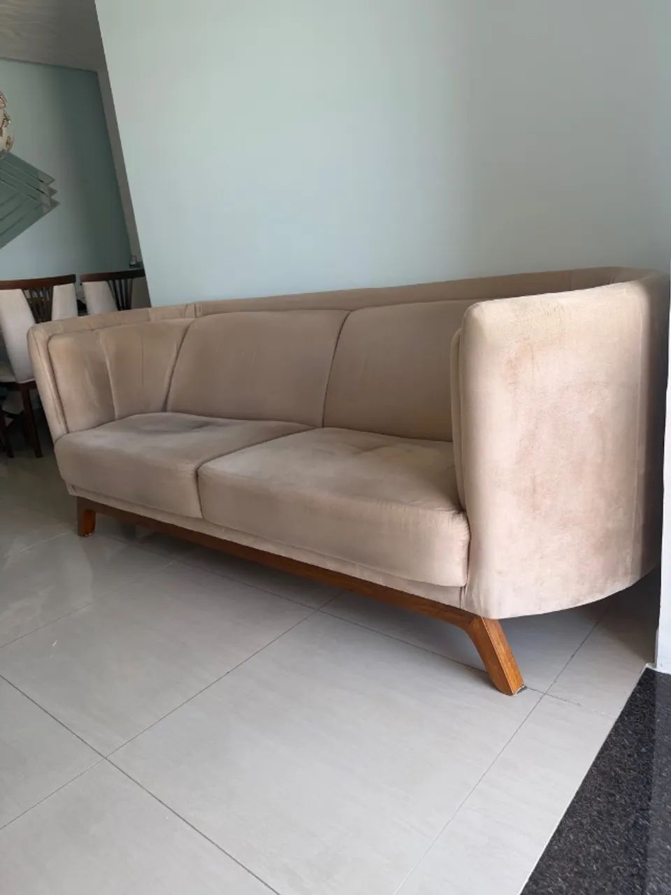 Sofa de tecido 3 lugares - Foto 2