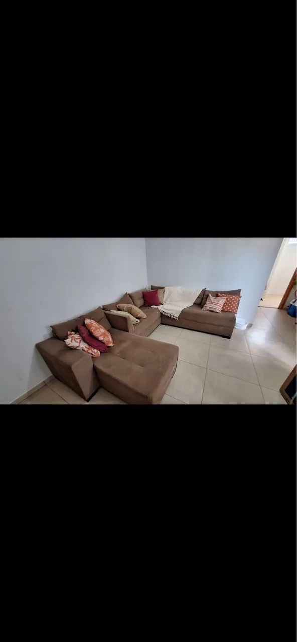 Sofá 3 peças e 7 lugares 