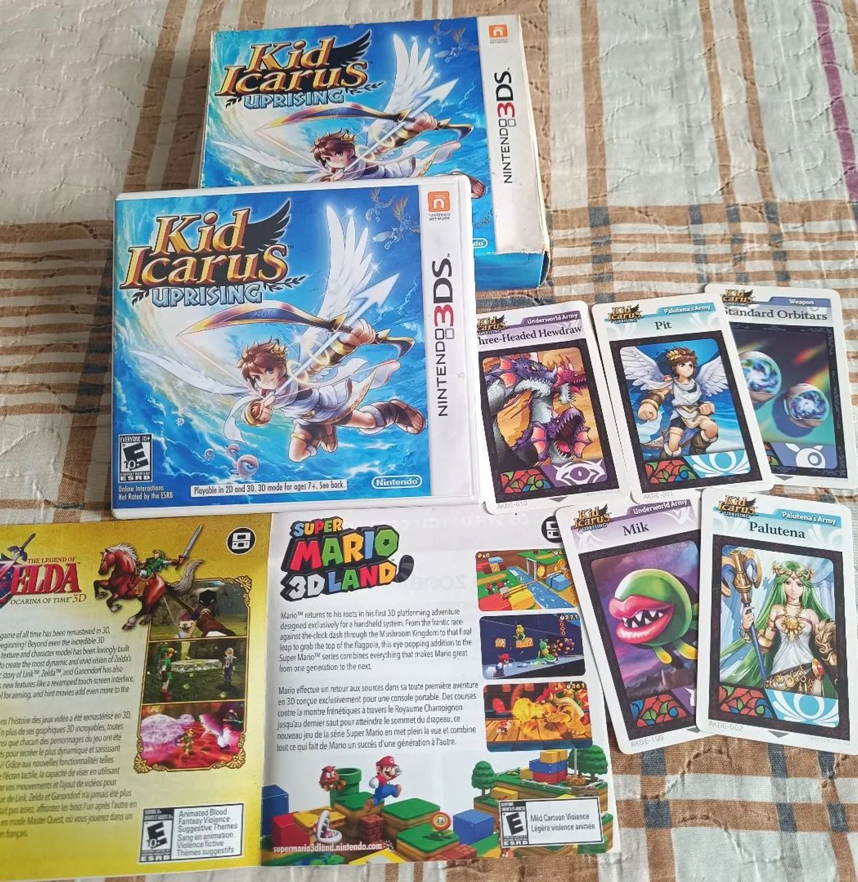 Kid Icarus uprising Nintendo 3ds impecável 