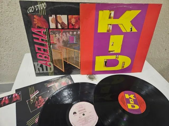 Lote disco de vinil Kid Abelha