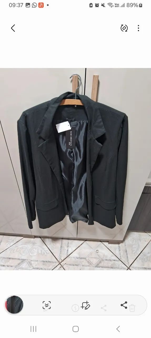 Blazer linho feminino  - Foto 4