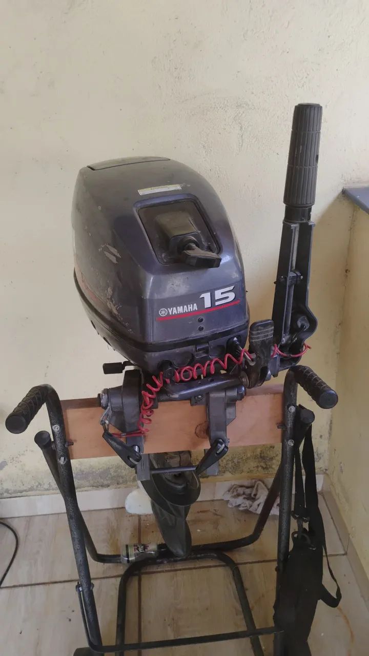 Motor de popa Yamaha 15hp  - Foto 2