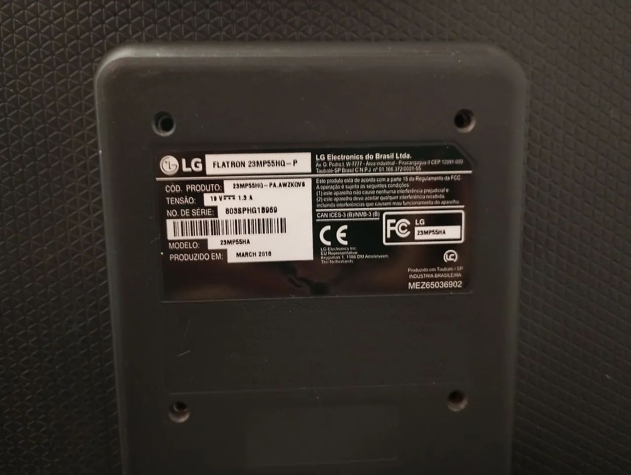 Monitor 23 polegadas LG usado - Foto 3