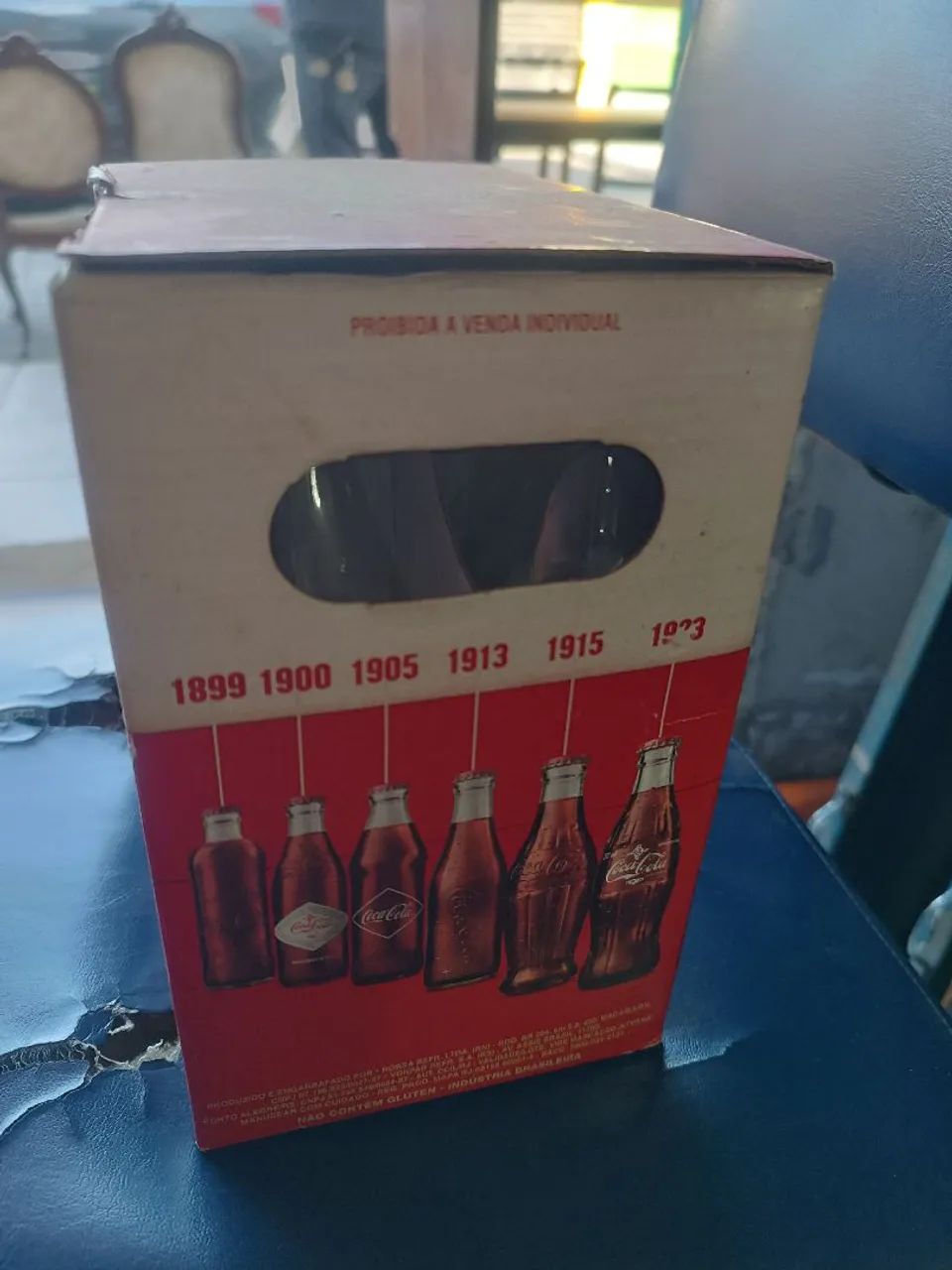 Garrafas colecionáveis coca cola caixa original  - Foto 3