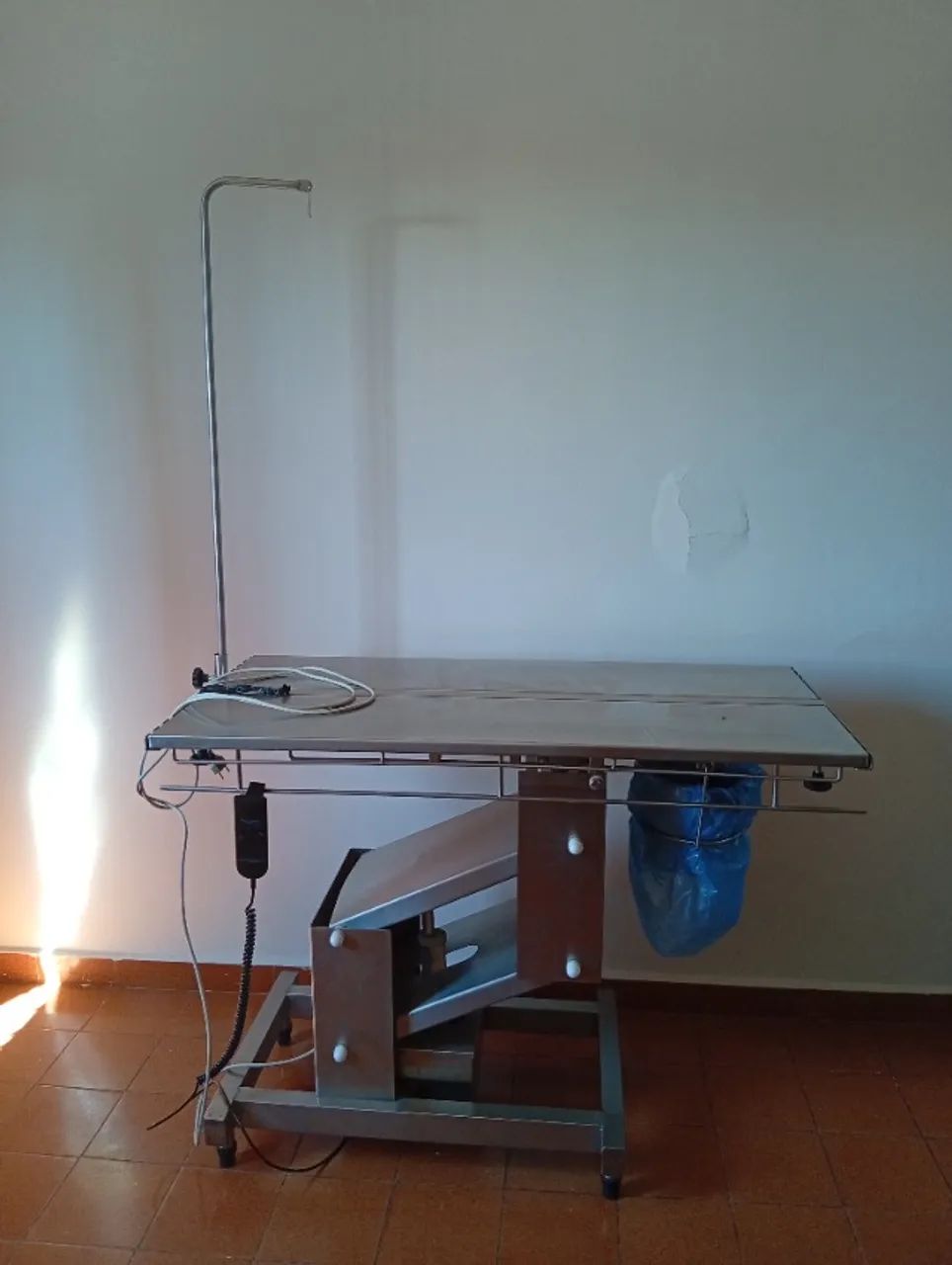 Mesa pantográfica calha