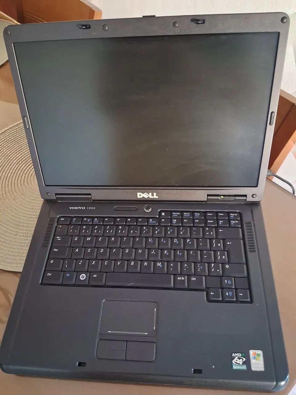 Notebook com defeito 