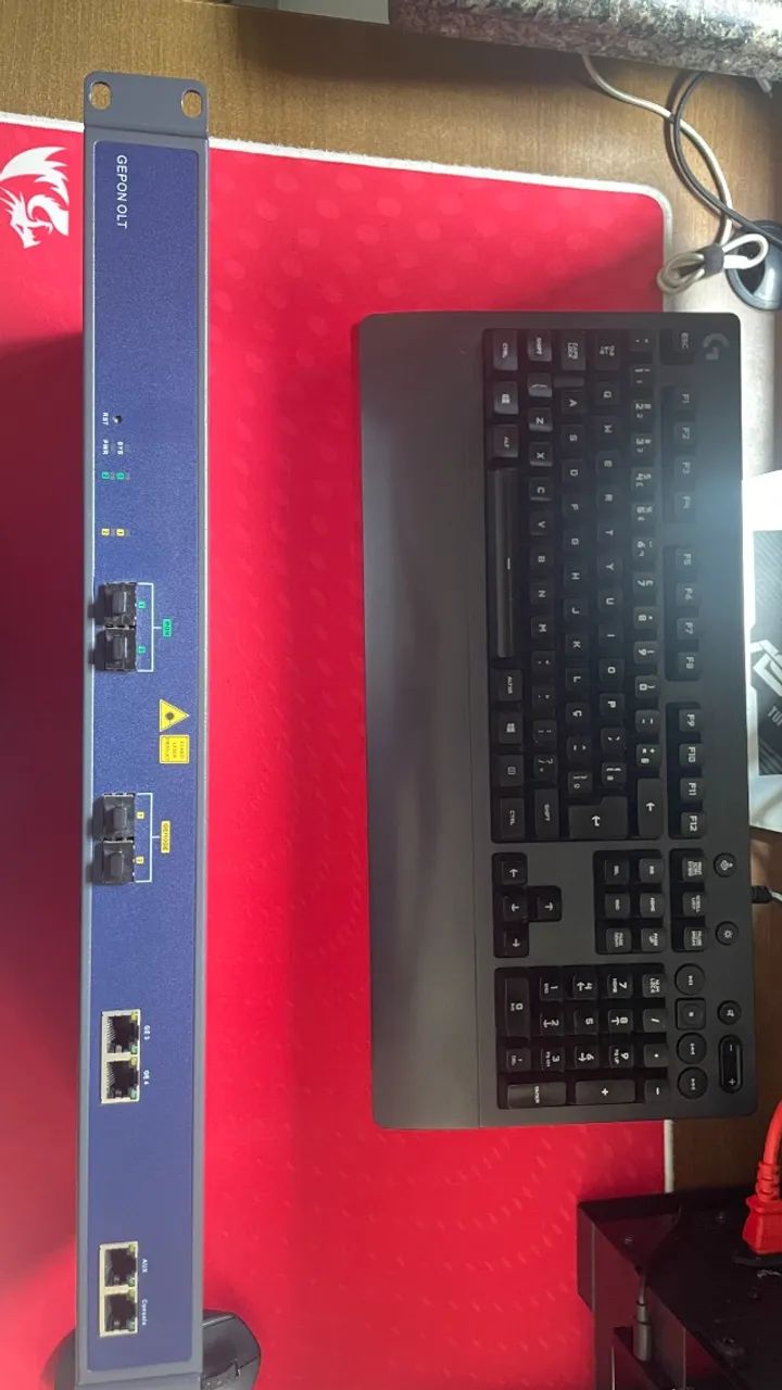 SWITCH OLT GEPON V.SOL V1600D2 c/ 2 GBICS NOVA NA CAIXA - Foto 5
