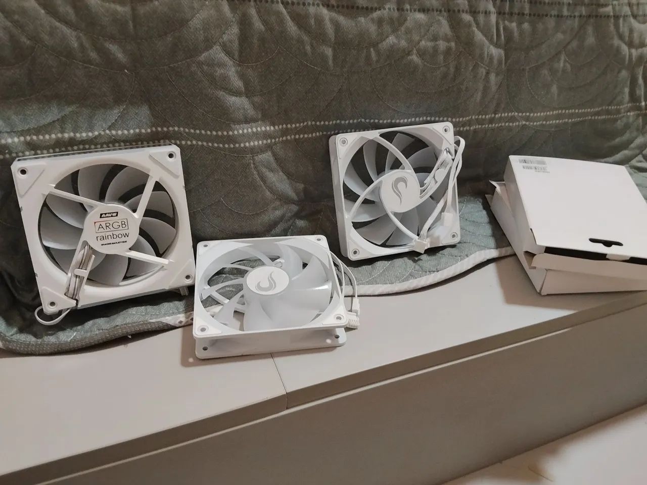 Gabinete com fans branco  - Foto 4