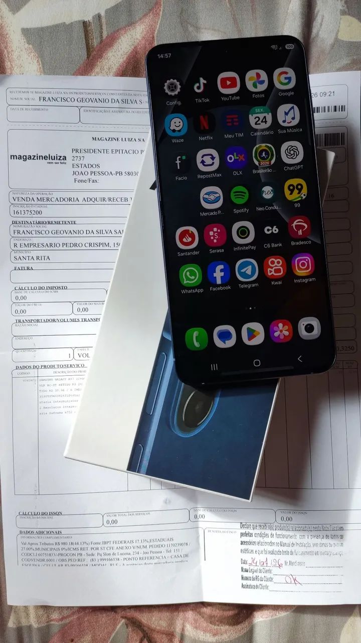 Vendo um Galaxy A57 5g lançamento  - Foto 5