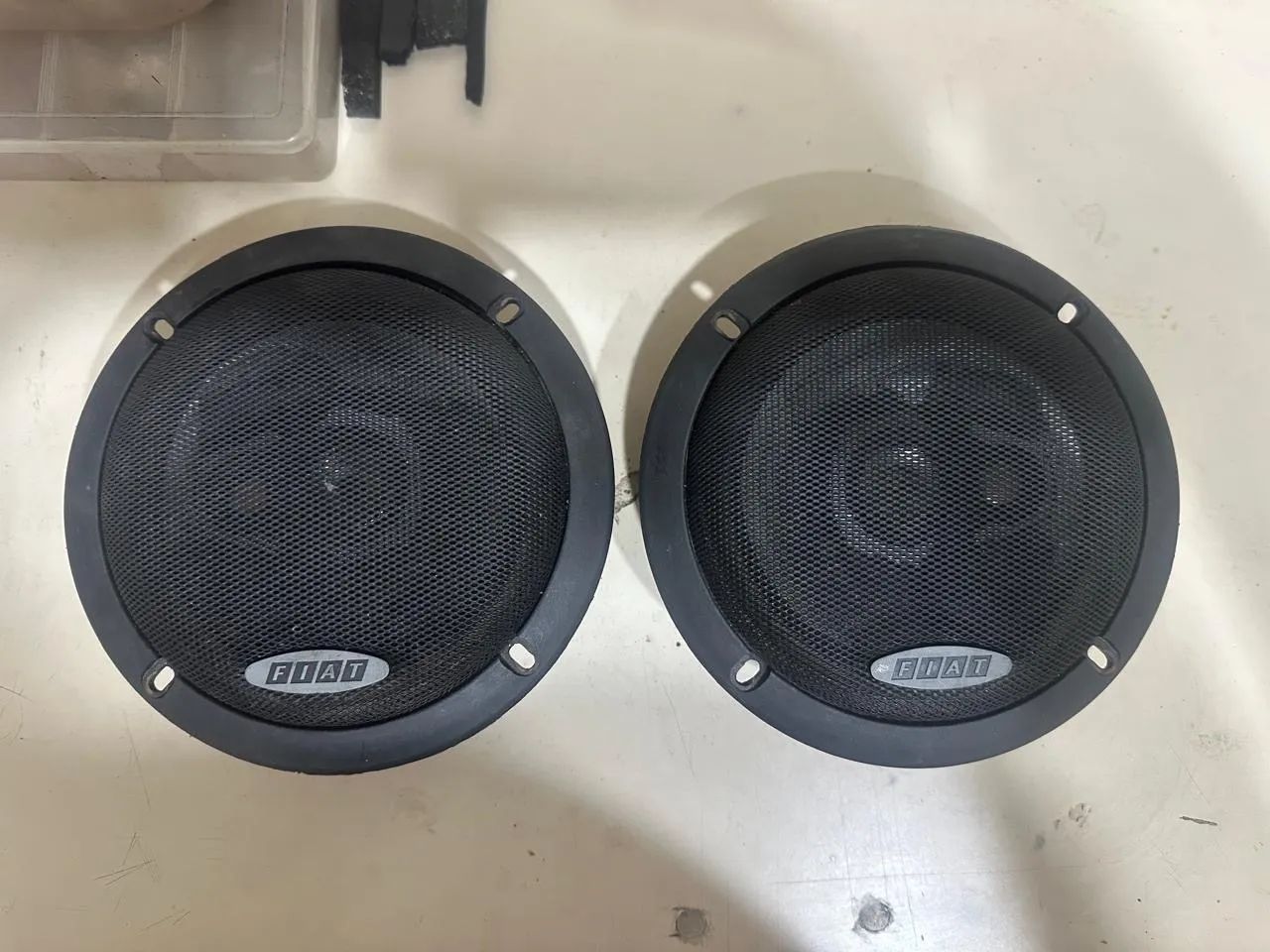 Par de alto-falantes original Fiat triaxial 6 Polegadas 
