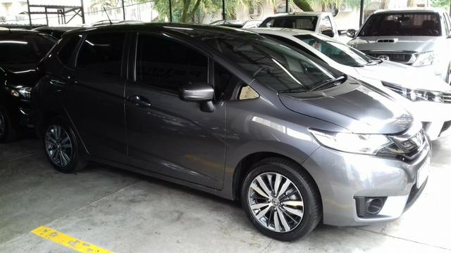 Honda Fit 1.5 ex flexone automatico 2015/2015 cinza - Foto 3