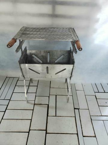 Churrasqueiras desmontavel de aluminio G
