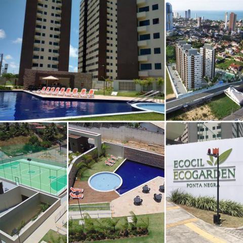 Apartamento mobiliado 2/4 em Ponta Negra - Ecogarden