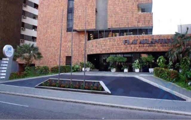 Flat com 1 dormitório à venda, 49 m² por r$ 310.000 - meireles - fortaleza/ce