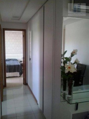 Apartamento com 3 dormitórios à venda, 80 m² por R$ 450.000 - Cocó - Fortaleza/CE - Foto 4