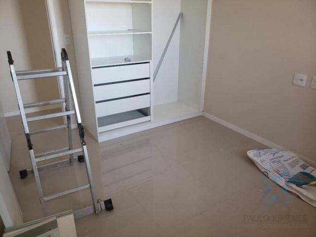 Apartamento com 3 dormitórios para alugar, 117 m² por r$ 3.000/mês - dunas - fortaleza/ce - Foto 20