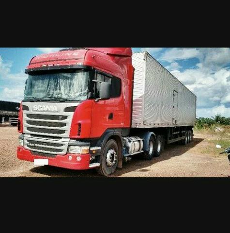 Conjunto Scania + baú - Foto 6