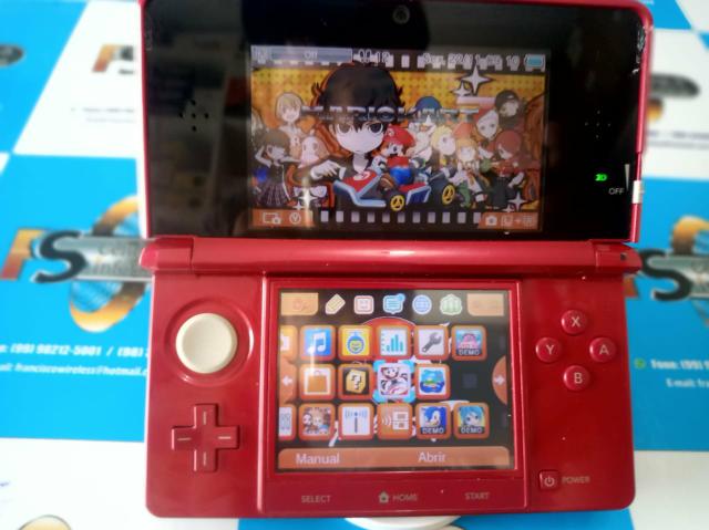 Nintendo 3ds com 5 jogos valor negociável