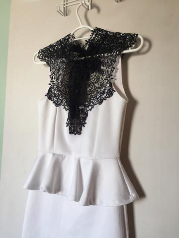 Vestido renda