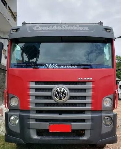 Caminhão Volkswagen 24.280 Trucado - 2014 - 6x2 Com Baú - Foto 3