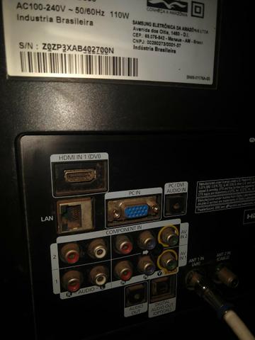 Vendo TV 32da Samsung com garantia - Foto 3