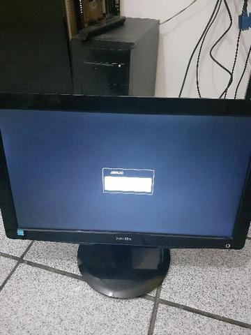 Monitor LCD Phiplips LED 18.5 VGA E DVI - Foto 2