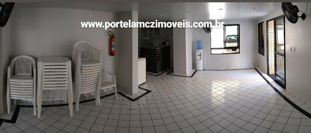 Apt. Na Jatiuca, 3/4, suíte, DCE, 2 vagas, nascente, a poucos metros da praia - Foto 2