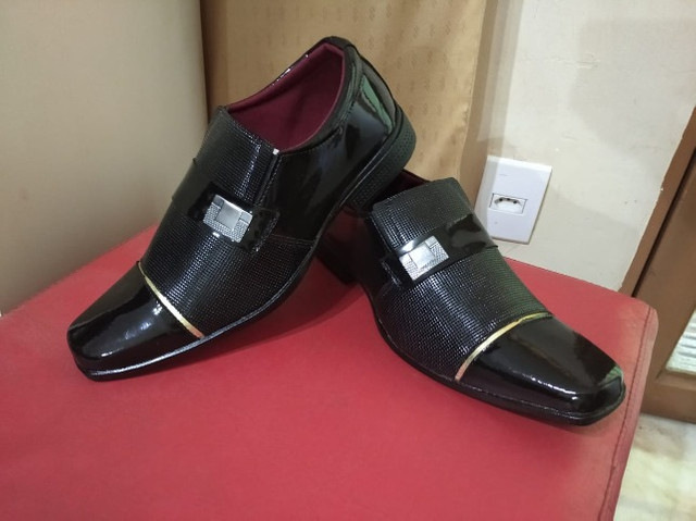 sapato de couro barato