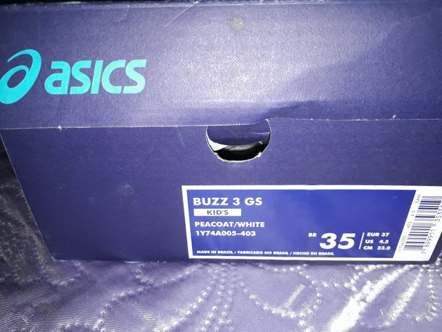 tenis asics infantil 35