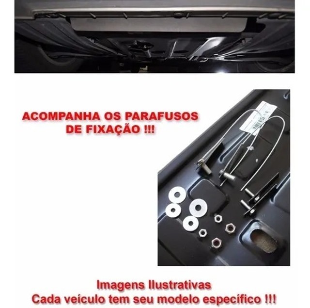 Protetor de Carter Peito de Aço Hyundai Creta - Foto 3