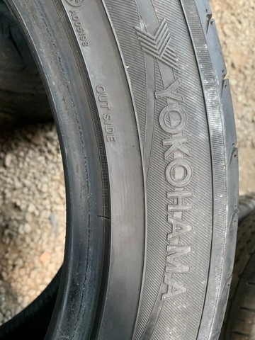 Pneus 275/45/20 Yokohama meia vida sem defeitos (não são riscados) - Foto 5