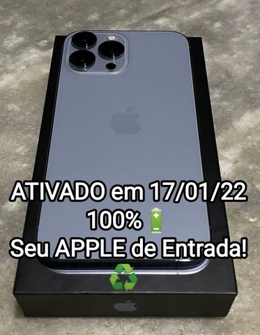 iPhone 13 Pro MAX 128Gb ainda na GARANTIA c/ Nota FISCAL + BRINDE 
