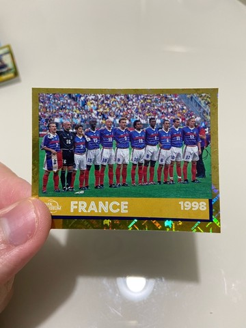 Figurinha França Legends 1998 - 2022