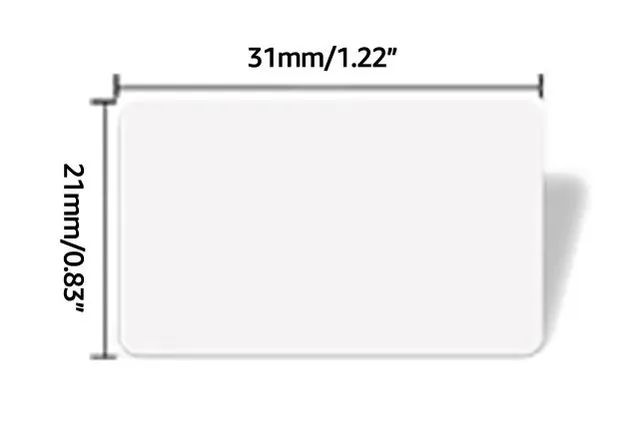Nfc tags mini cartão tag ntag 215 chip Kit 3 Unidades Arduino Automação COD-AM541  - Foto 2