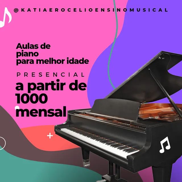 Aulas de Piano Melhor Idade - Instrumentos musicais - Aldeota