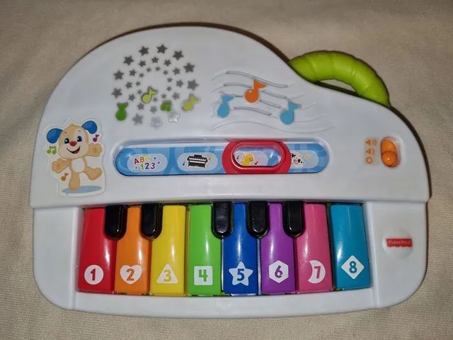 Comprar Fisher Price Ri e Aprende piano musical de Fisher Price