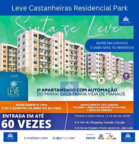 Captação de Apartamento a venda na Rua Júlio Ribeiro, Compensa, Manaus, AM