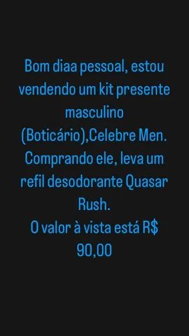 Kit masculino Boticário  - Foto 4
