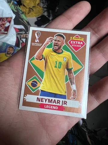 Figurinha Neymar Bronze Original Extra Sticker, Comprar Moda Infantil