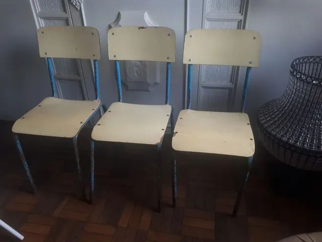 3 Cadeiras Anos 60/70