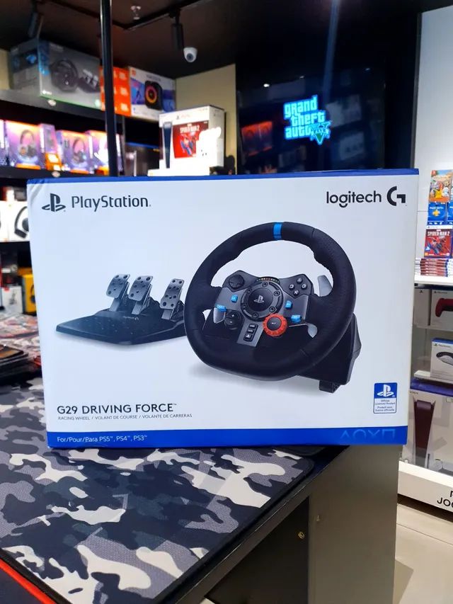 Volante de carreras Logitech G29 Driving Force para PS3 / PS4 / PC