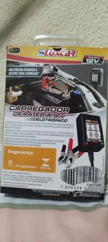 Carregador De Bateria Eletrônico 12v Luxcar - Foto 2