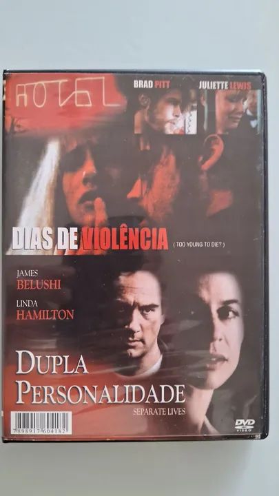 DVD Dias de Violência / Dupla Personalidade