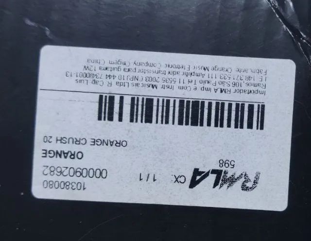 Orange Crush 20 Guitar Amplifier Combo 110V - Foto 2