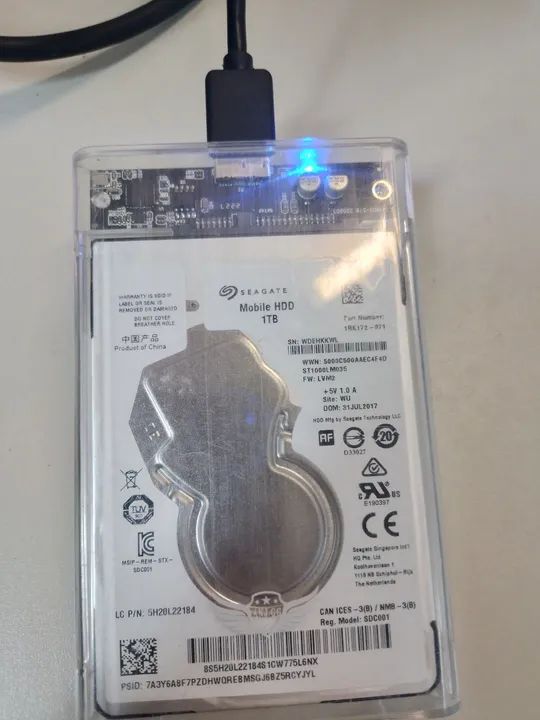 HD notebook 1TB - Foto 4