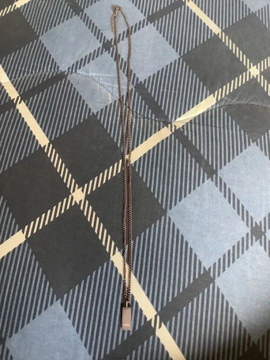 Corrente Masculina em Aço, 60cm - Foto 2