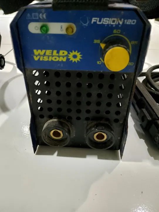 Máscara de solda Titanium e máquina de solda Weldcom - Foto 2
