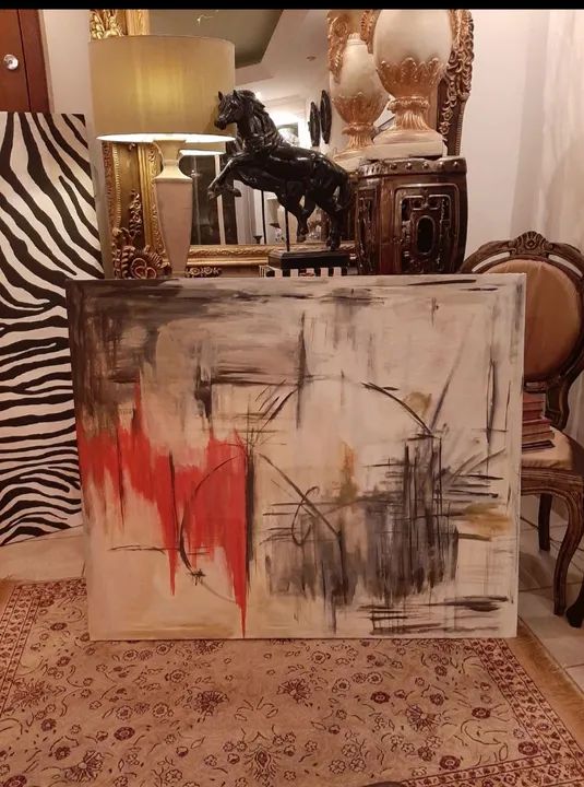 Quadro Abstrato Moderno