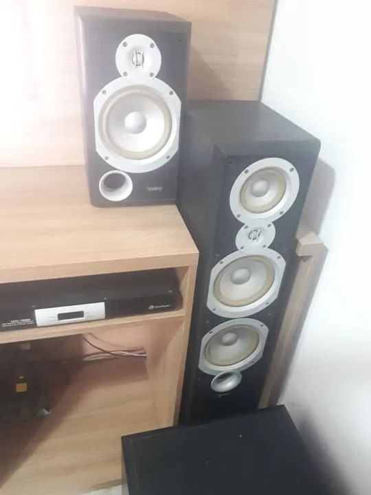 *Receiver *Caixas Infinity *Subwoofer - Foto 4