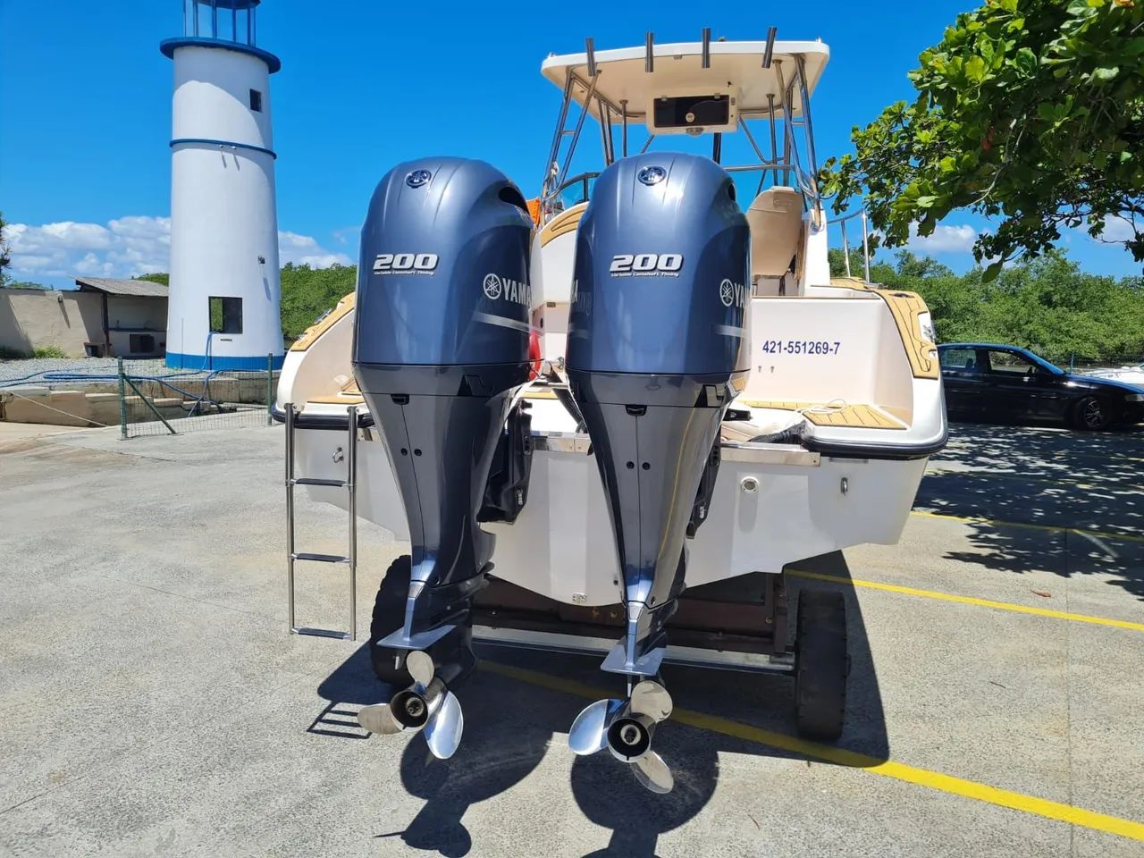 Fishing 235 We 2008 x2 Yamaha 200 HP 2021 ñ Victory Cabrasmar Phantom Focker - Foto 3